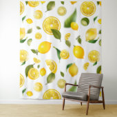Lemon Variety 1 Sierkussen Wandkleed (In situ)