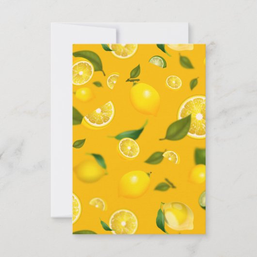 Lemon Variety 7 Save The Date (Voorkant)