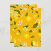 Lemon Variety 7 Save The Date (Voorkant / Achterkant)