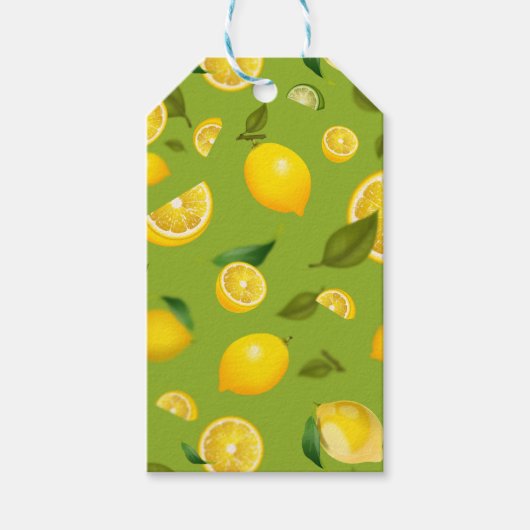 Lemon Variety 8 Cadeaulabel (Voorkant)