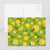 Lemon Variety 8 Feestdagenkaart (Voorkant / Achterkant)