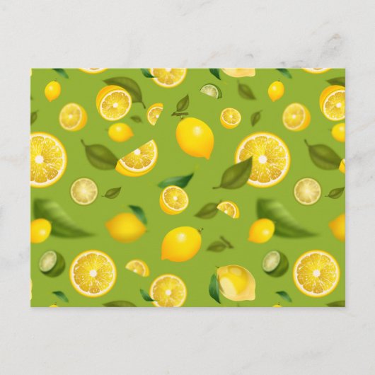 Lemon Variety 8 Feestdagenkaart (Voorkant)
