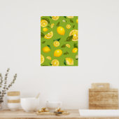 Lemon Variety 8 Poster (Keuken)
