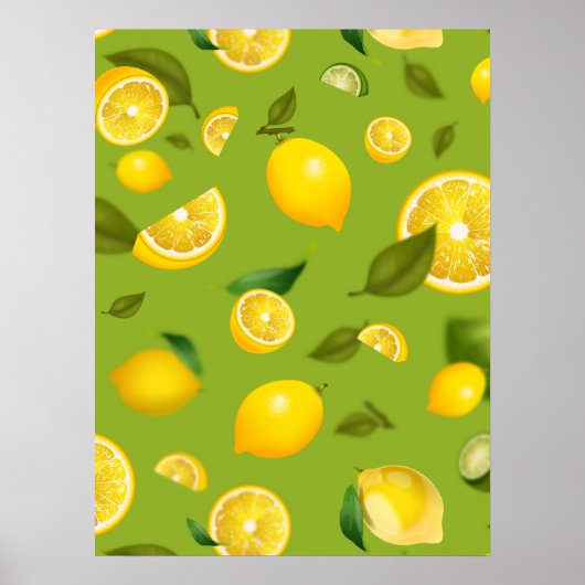 Lemon Variety 8 Poster (Voorkant)
