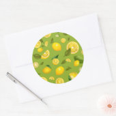 Lemon Variety 8 Ronde Sticker (Envelop)