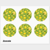 Lemon Variety 8 Ronde Sticker (Vel)