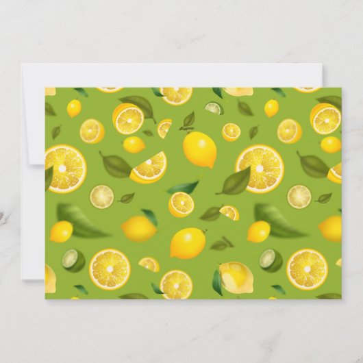 Lemon Variety 8 Save The Date (Voorkant)