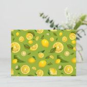 Lemon Variety 8 Save The Date (Staand voorkant)