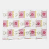 Lemon verjaardagstaart thee/keukenhanddoek theedoek (Horizontaal)