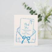 Lemon verlovingsfeest voor bruiloft bedankkaarten kaart (Staand voorkant)