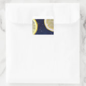 Lemon Vierkante Sticker (Tas)