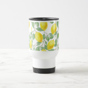 Lemon Vines Print Reisbeker