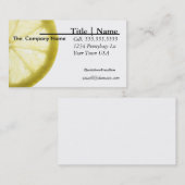 Lemon Visitekaartje (Voorkant / Achterkant)