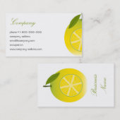 Lemon Visitekaartje (Voorkant / Achterkant)
