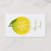 Lemon Visitekaartje (Achterkant)