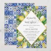 Lemon vond haar Vrijgezellenfeest op het plein Kaart (Voorkant / Achterkant)