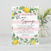 Lemon vond haar Vrijgezellenfeest op het plein Kaart (Staand voorkant)