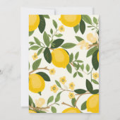 Lemon vond haar Vrijgezellenfeest op het plein Kaart (Achterkant)