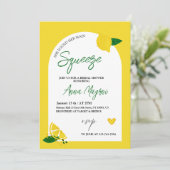 Lemon vond haar Vrijgezellenfeest op het plein Kaart (Staand voorkant)