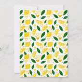 Lemon vond haar Vrijgezellenfeest op het plein Kaart (Achterkant)