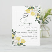 Lemon vond haar Vrijgezellenfeest op het plein Kaart (Staand voorkant)