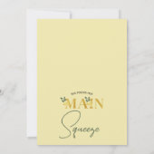 Lemon vond haar Vrijgezellenfeest op het plein Kaart (Achterkant)