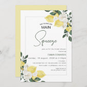 Lemon vond haar Vrijgezellenfeest op het plein Kaart (Voorkant / Achterkant)