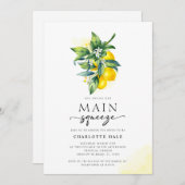 Lemon vond haar Vrijgezellenfeest op het plein Kaart (Voorkant / Achterkant)