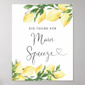 Lemon vond haar Vrijgezellenfeest op het plein Poster (Voorkant)