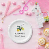 Lemon Vrijgezellenfeest Bord, tropisch Papieren Bordje (Feest)