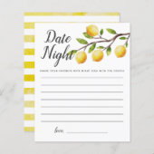 Lemon Vrijgezellenfeest Date Night Ideeën (Voorkant / Achterkant)