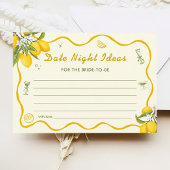 Lemon Vrijgezellenfeest Datum Night Ideeën Kaarten