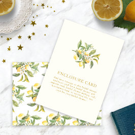 Lemon Vrijgezellenfeest Enclosure Kaart