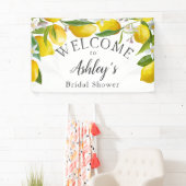 Lemon Vrijgezellenfeest feest welkom Spandoek (Insitu)