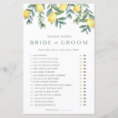 Lemon Vrijgezellenfeest Game Hij zei Ze zei (Voorkant)