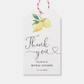 Lemon Vrijgezellenfeest Hartelijk dank voor de ple Cadeaulabel (Voorkant)