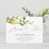 Lemon Vrijgezellenfeest Kaart (Staand voorkant)