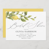 Lemon Vrijgezellenfeest Kaart (Voorkant / Achterkant)