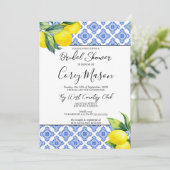 Lemon Vrijgezellenfeest Kaart (Staand voorkant)