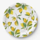 Lemon-vrijgezellenfeest Papieren Bordje (Voorkant)