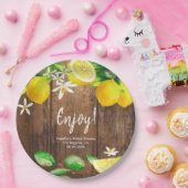 Lemon Vrijgezellenfeest Papieren Bordje (Feest)