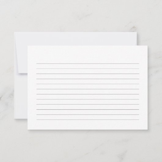 Lemon Vrijgezellenfeest Recipe Card (Achterkant)