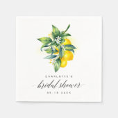 Lemon Vrijgezellenfeest Servet (Voorkant)