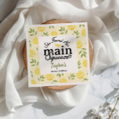 Lemon Vrijgezellenfeest Servet