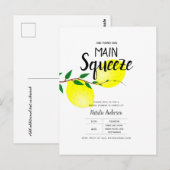 Lemon Vrijgezellenfeest vond haar hoofdpleidooi Briefkaart (Voorkant / Achterkant)