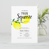 Lemon Vrijgezellenfeest vond haar hoofdpleidooi Kaart (Staand voorkant)