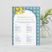 Lemon Vrijgezellenfeest Wat is er op uw telefoon s Kaart (Staand voorkant)