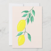 Lemon Vrijgezellenfeest Ze heeft haar hoofdplein g Kaart (Achterkant)