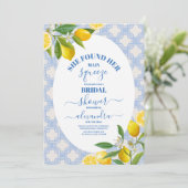 Lemon vrijgezellenfeest Ze vond haar belangrijkste Kaart (Staand voorkant)