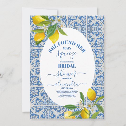 Lemon vrijgezellenfeest Ze vond haar belangrijkste Kaart